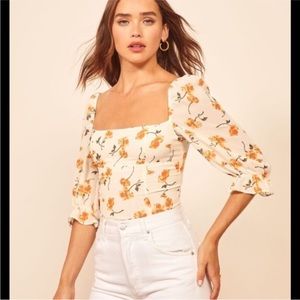 Reformation Georgia top limonada